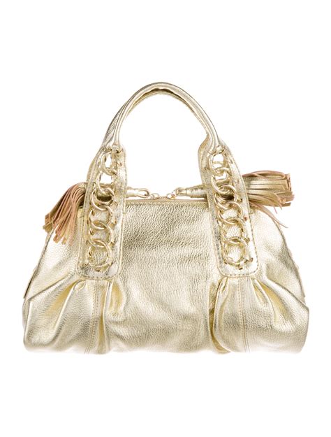 designer purse handbag iridescent.